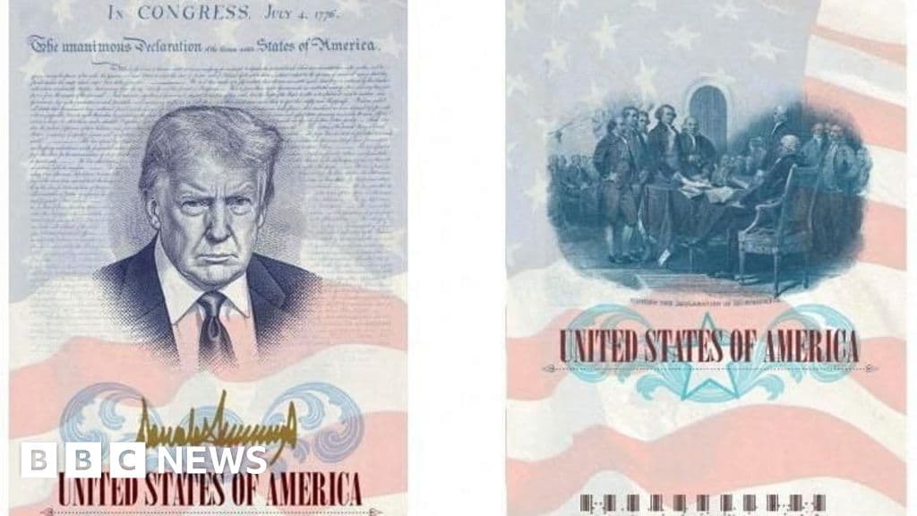 US to Issue Limited Edition Passports Featuring Donald Trump’s Portrait for 250th Independence Anniversary