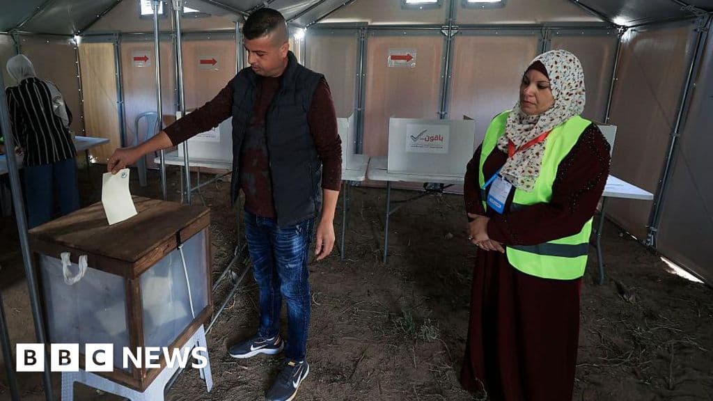 Palestinians Cast Historic Local Votes Amid Deep Divisions and War Aftermath