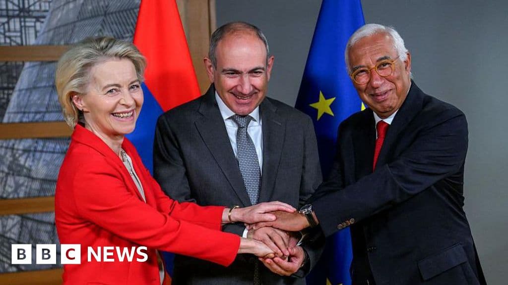 European Leaders Rally in Armenia Amid Shifting Alliances and Russian Tensions