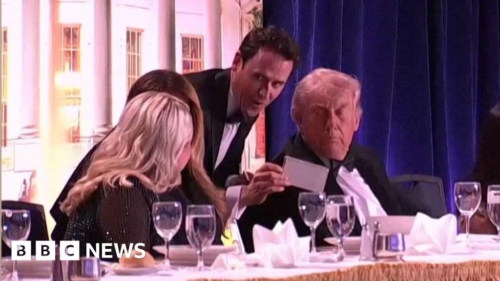 Performer Shares Harrowing Moment Locking Eyes with Trump During White House Correspondents' Dinner Shooting