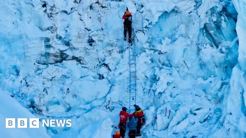 Mount Everest Route Reopened After Massive Ice Block Clears Path for Climbers