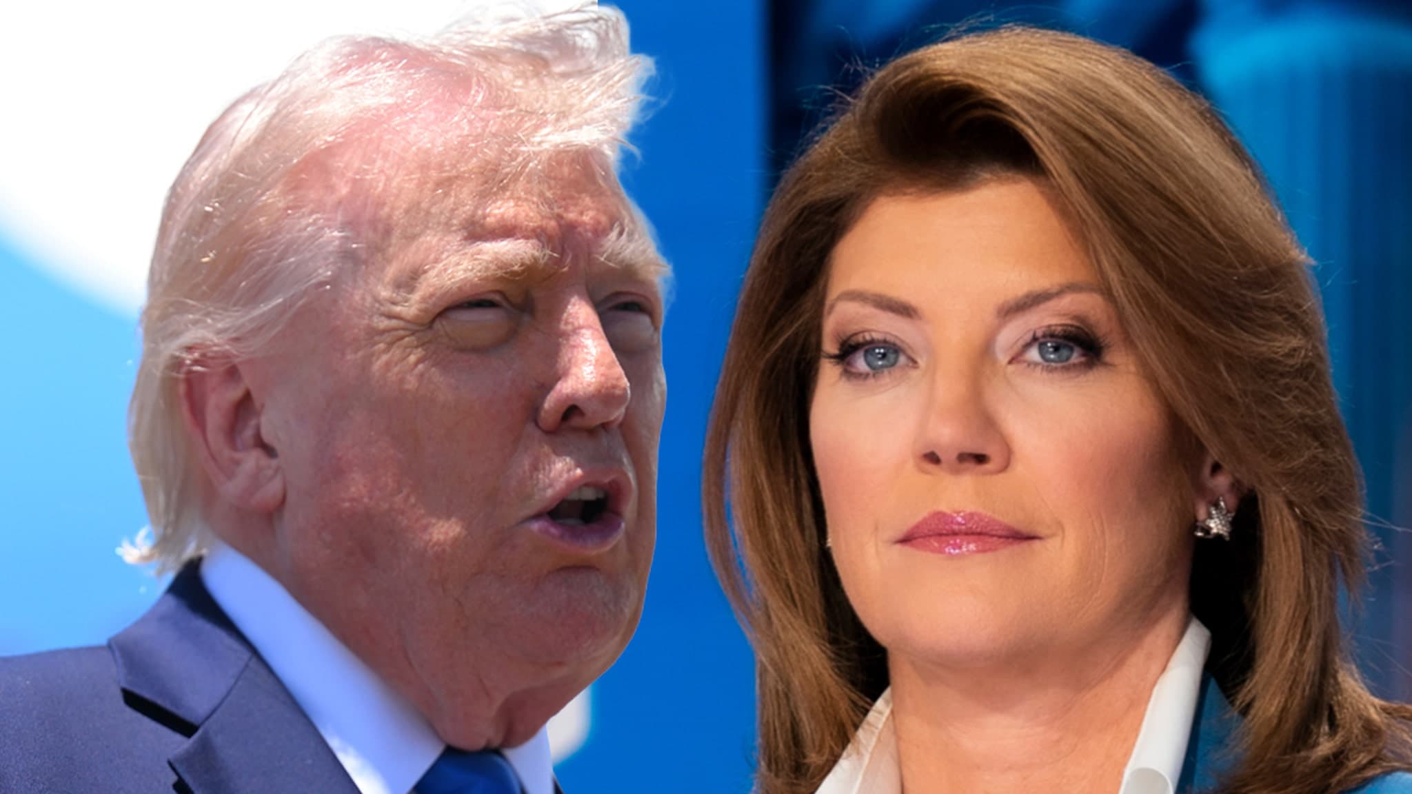 Trump Clashes with Norah O'Donnell Over WHCD Shooter's Epstein Reference