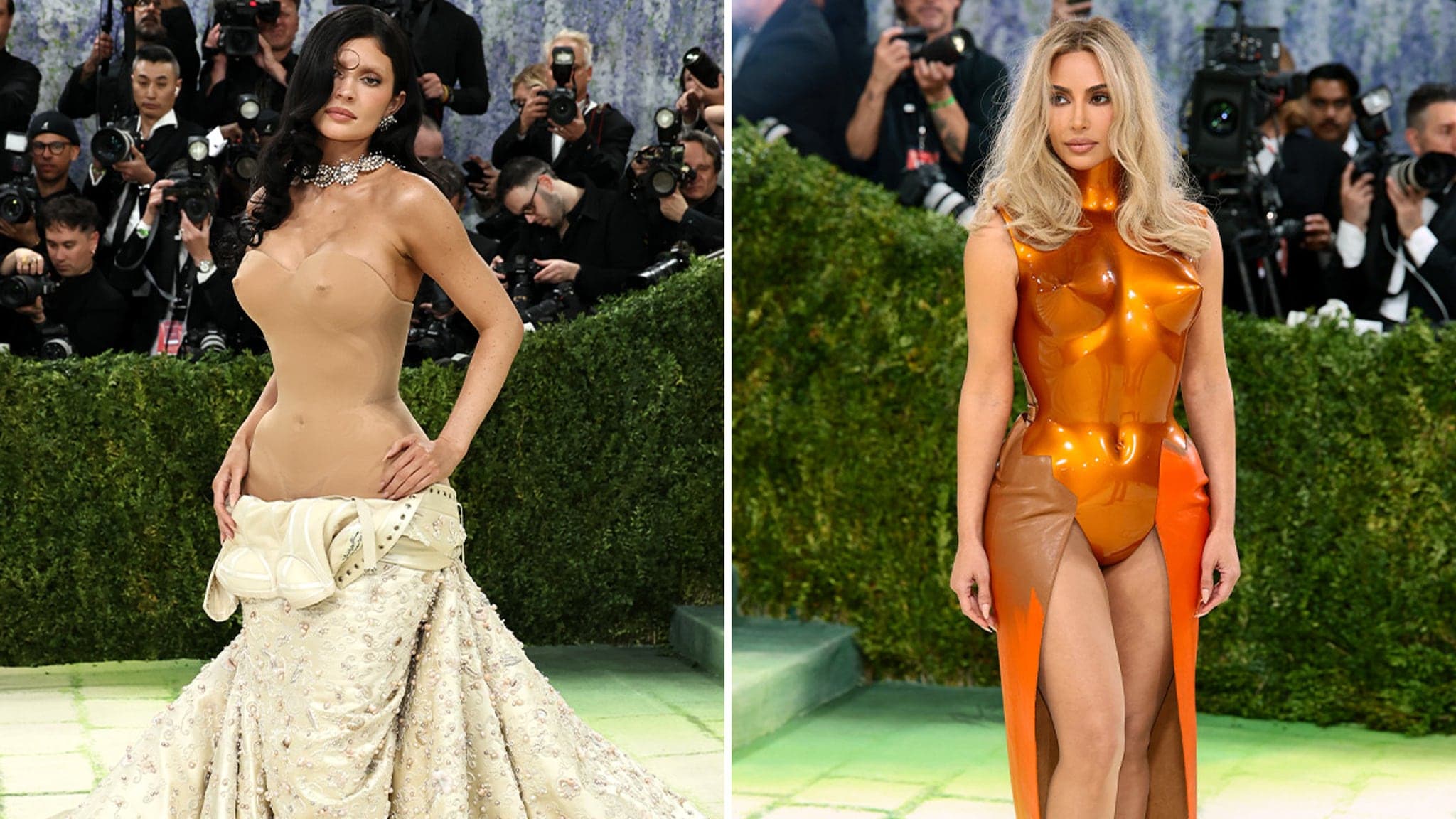 Kardashian-Jenner Sisters Dazzle with Futuristic Glamour at 2026 Met Gala