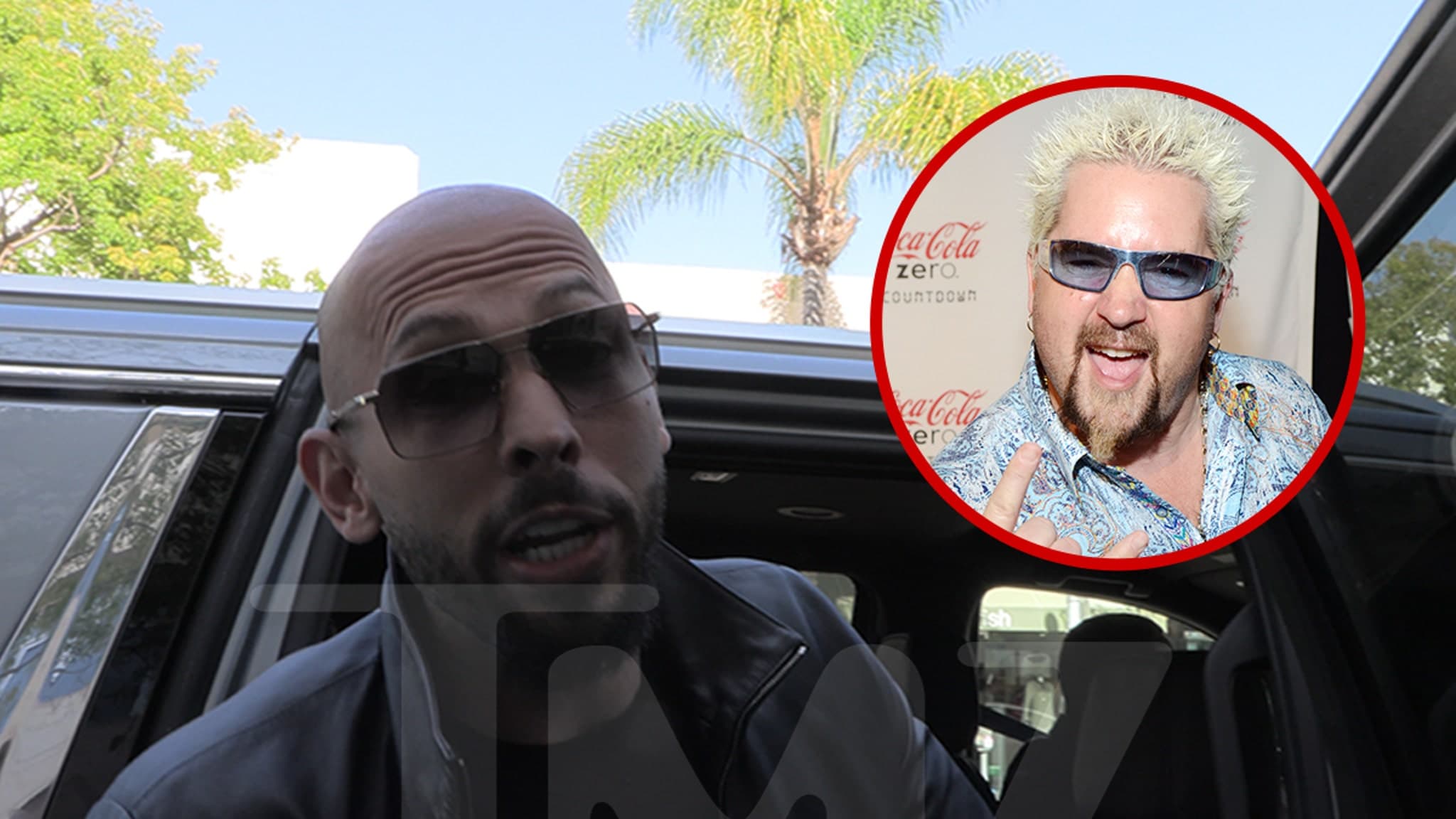 Andrew Tate Slams Guy Fieri with Racial Slur After UFC Meetup Fallout