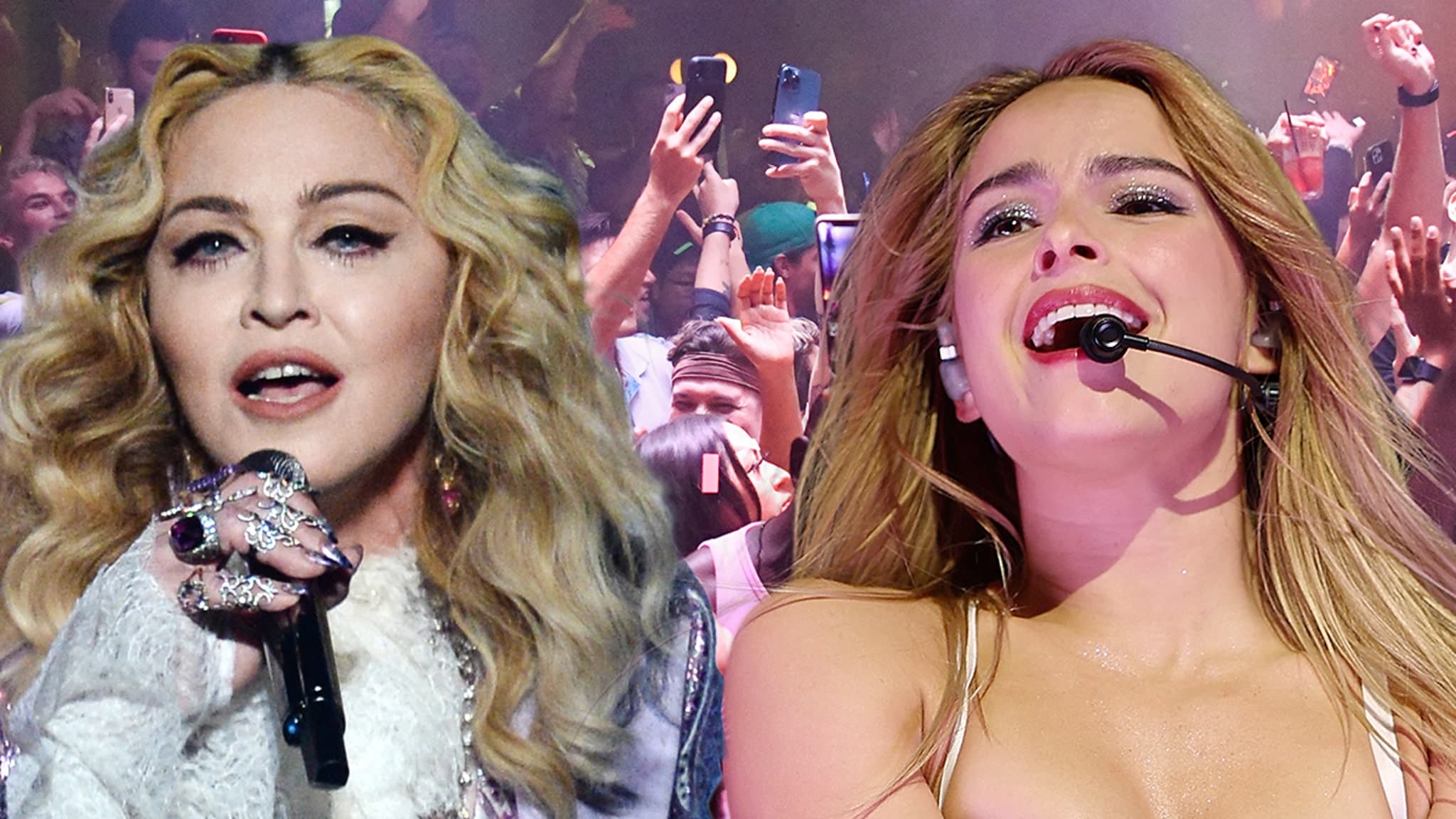 Madonna and Addison Rae Ignite The Abbey with Surprise Performance