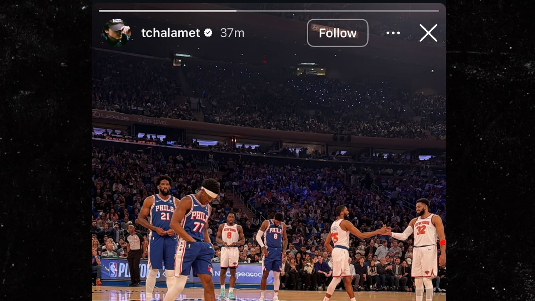 Timothée Chalamet Chooses Knicks Playoff Game Over Met Gala with Kylie Jenner