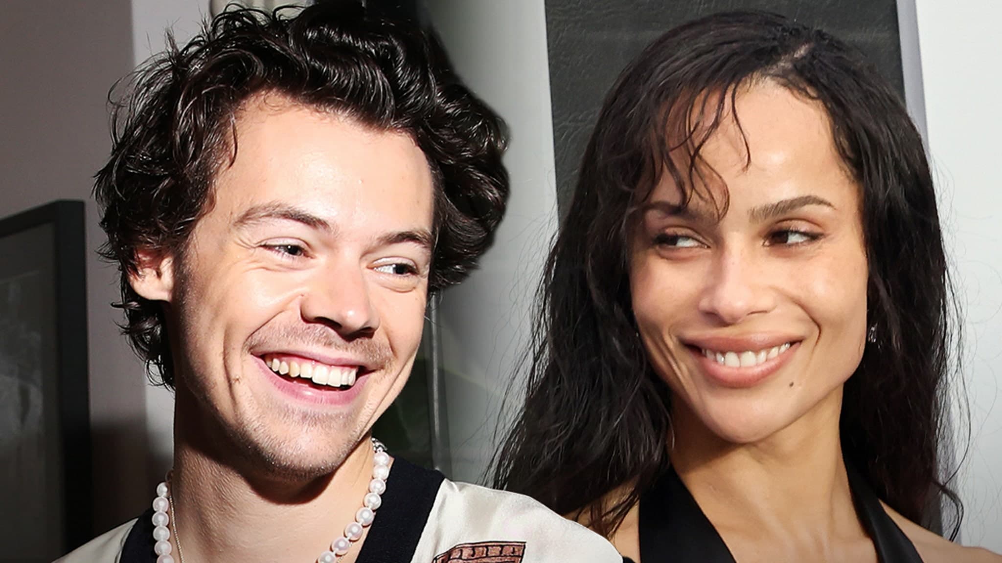 Harry Styles y Zoë Kravitz anuncian su compromiso con un espectacular anillo de diamantes