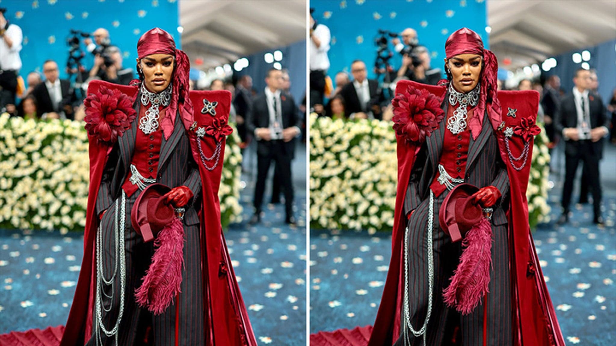 Teyana Taylor Stuns at 2025 Met Gala with Show-Stopping 'Tailored for You' Look